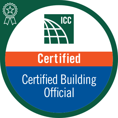 Certified Building Official Badge