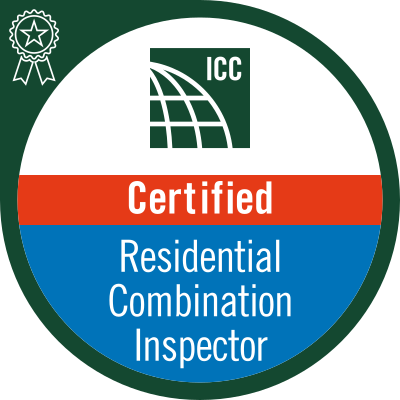 Residential Combination Inspector Badge